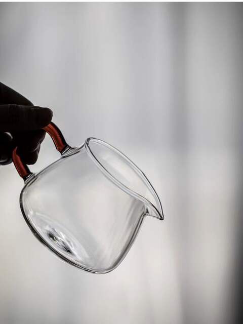 Color High Borosilicate glass tea set fair Cup Tea Sea tea filter Penguin cup size capacity detail 10