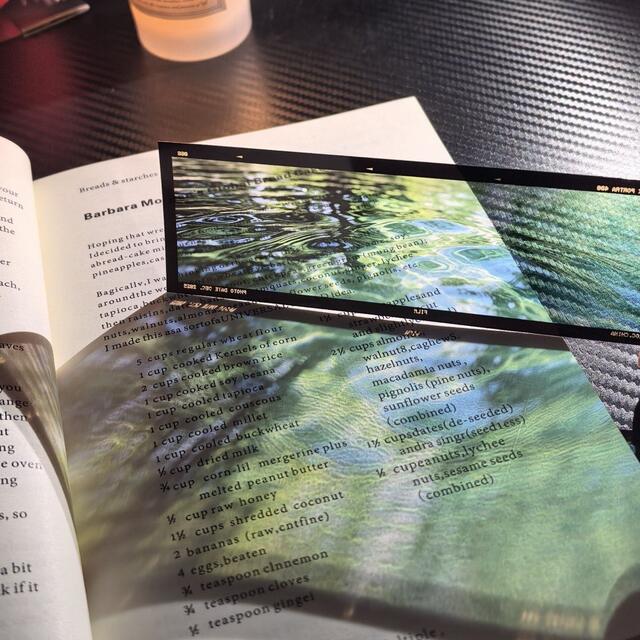 Icelandic Past Acrylic Bookmark Film-Like Translucent Beautiful Romantic Artistic Retro Film Bookmark Gift detail 5
