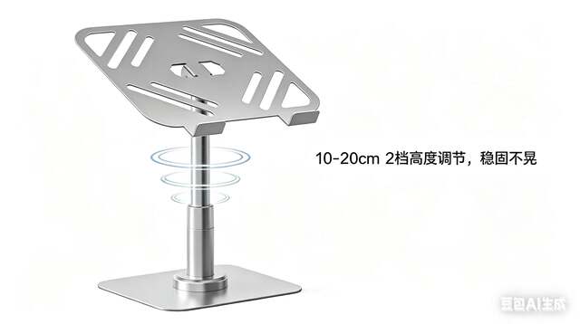 Adjustable 360-Degree Rotating Laptop and Tablet Stand, Desktop Monitor Folding Cooling Bracket detail 9