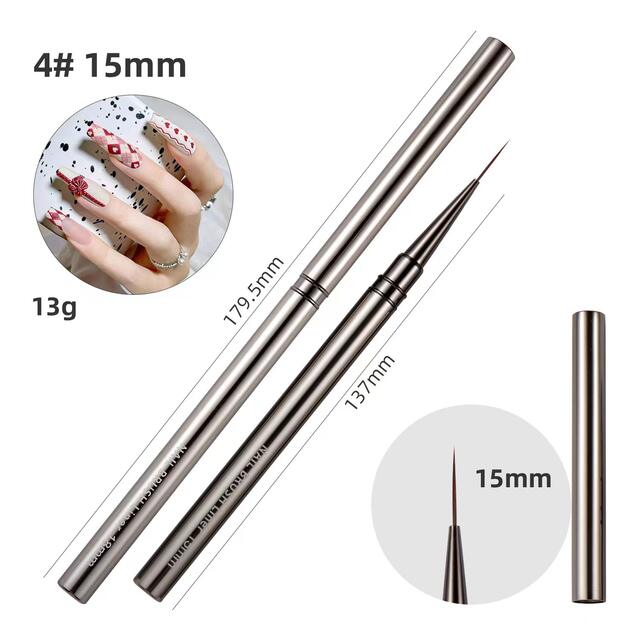 Japanese Nail Art Liner Pen Nail Art Shop Special Professional Line Pen Goumei Pen Point Flower Line Pen Color Pen detail 4