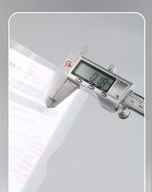 Large Capacity Thickened A4 Transparent File Folder with Pull Rod, Triangular Rod, and Zipper for Test Papers detail 9