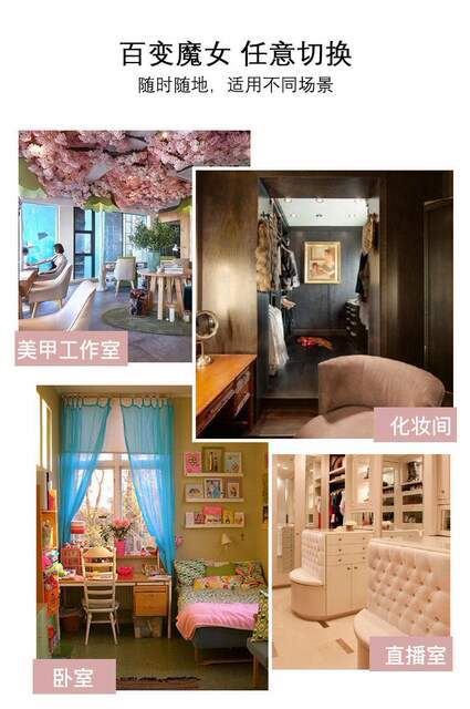 Cosmetic Mirror Desktop Large High-Definition Vanity Mirror Folding Internet Celebrity Dormitory Student Beauty Girl Mirror detail 4