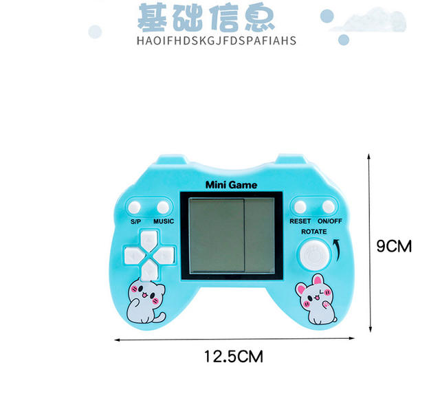 Classic Handheld Tetris Game Console for Children, Retro Nostalgic Portable Large-Screen Game Console, Small Arcade Machine detail 4
