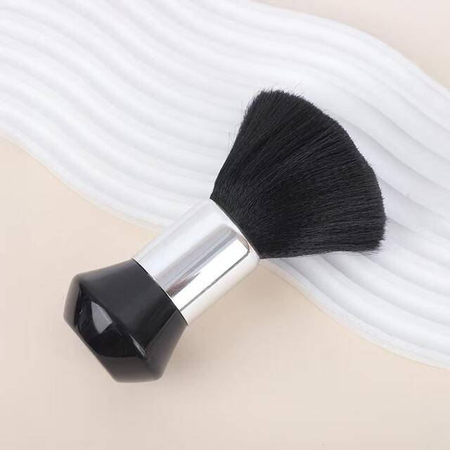 New Cross-Border Model Hair Salon Solid Wood Hair Brush, Hairdressing Tool for Cleaning Hair Fragments and Soft Bristles for Neck Cleaning detail 6