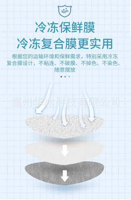 Mini Self-Absorbing Ice Bag Refrigerated Small Grids Ice Grids Fresh Fruit Preservation Cold Storage Express Transportation Self-Absorbing Ice Bag detail 6