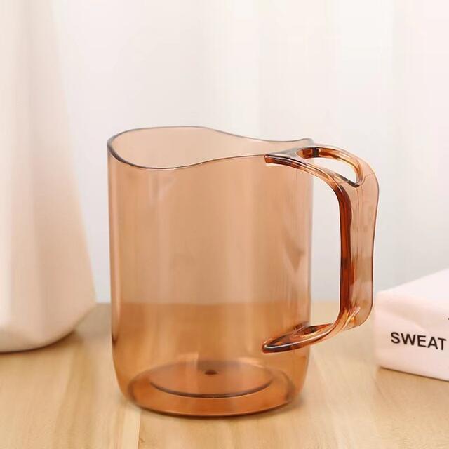 Toothbrush Rinsing Cup, Toothbrush Cup, Couple's Cup, Storage Box, Washing Cup, Mouthwash Cup, Household Simple Transparent Cup