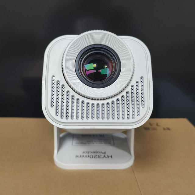 Cross-Border Original Factory Hy320 Mini Android 14 High-Brightness Gimbal Projector for Home Bedroom Smart Portable Use detail 2