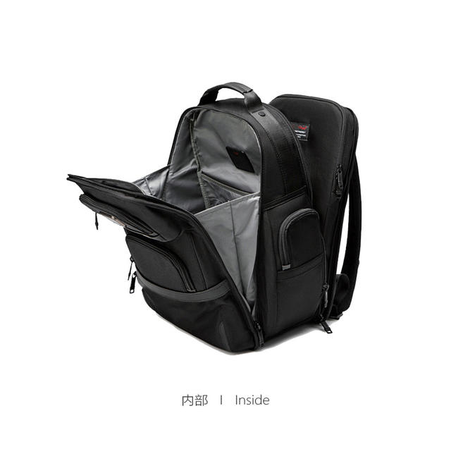 Ballistic Nylon Backpack Men's 2603578AIpha Business Travel Casual Large Capacity Waterproof Computer Backpack detail 7