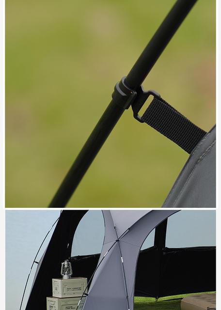 Dome Canopy Tent Multi-person Awning Sunscreen Outdoor Outdoor Camping Camping Weatherproof Folding Equipment detail 9