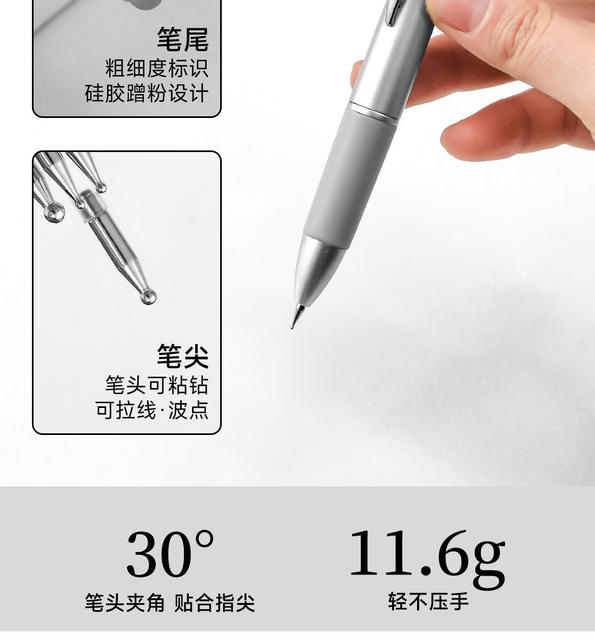 New five-in-one nail art point drill multi-functional color painting rubbing powder hook pen nail shop special tools point ball pen detail 9