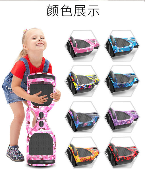 6.5 inch smart self-balancing car student adult walking somatosensory car children mini electric scooter bluetooth detail 7