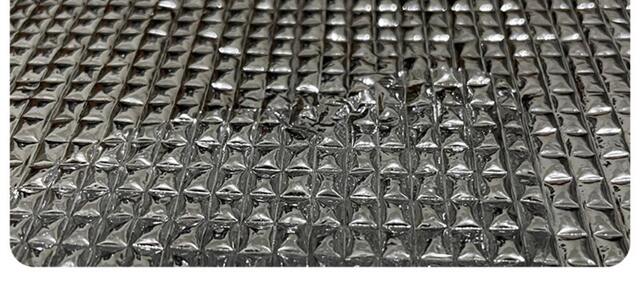 Insulation Cotton Window Color Steel Sun House Roof Indoor Double-Sided Aluminum Film Pearl Cotton Sunshade Sunscreen Film Thermal Insulation Foam detail 10