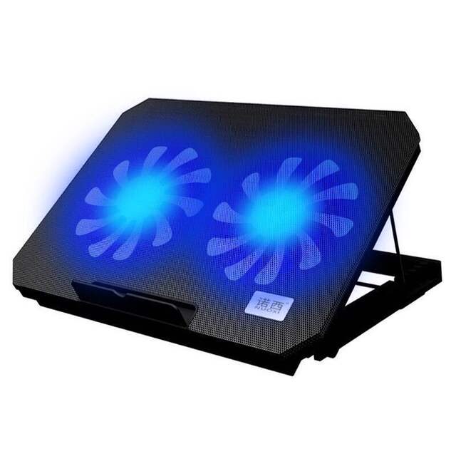 Laptop Radiator Lifting Bracket Folding Luminous Desktop Adjustable Computer Cooling Base Wholesale detail 9