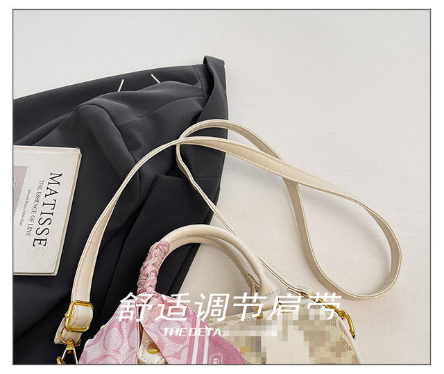 Women's Large-Capacity Commuter Pillow Bag, New Foreign Trade Style, Single Shoulder Crossbody Bag, Trendy Versatile Handbag, Small Tote Bag detail 6