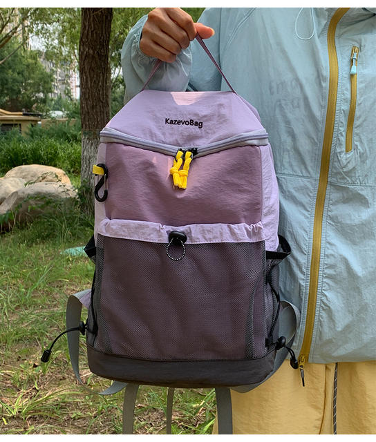 New Korean-Style Casual Sports Backpack, Outdoor Backpack, Hiking and Mountaineering Large-Capacity Travel Bag, Lightweight Commuting Bag detail 8