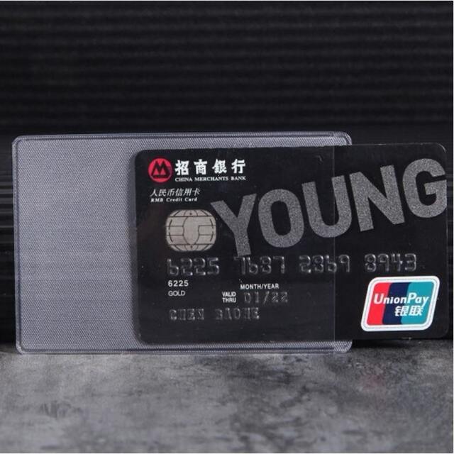 Waterproof Id Card Protector, Card Sleeve, Card Film, Card Holder, Anti-Degaussing Document Holder, Bank Card Holder, Bus Ic Card Holder detail 9