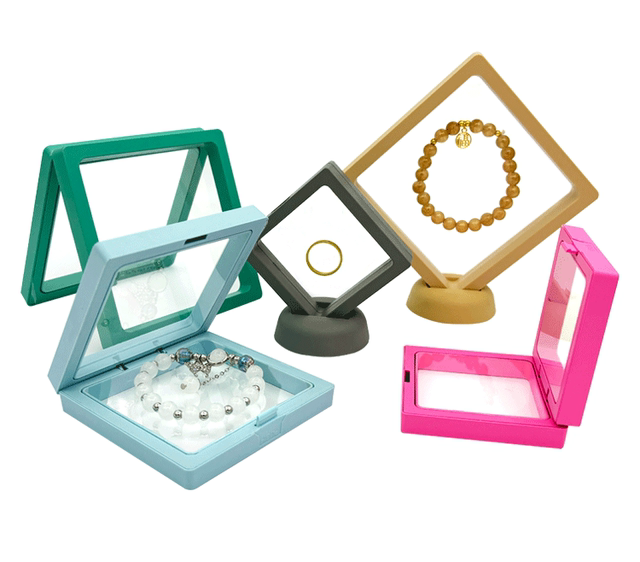 Source manufacturers anti-oxidation PE film transparent suspension box display box PE suspension box jewelry suspension box wholesale detail 9
