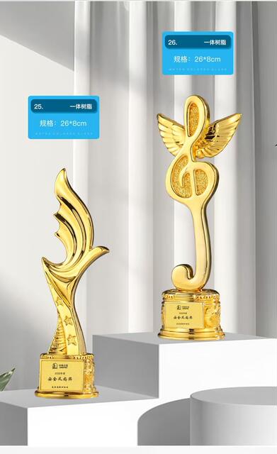 New Resin Trophy Dance Training Institution Trophy Sports Competition Trophy Honorary Trophy Company Annual Meeting Award detail 4