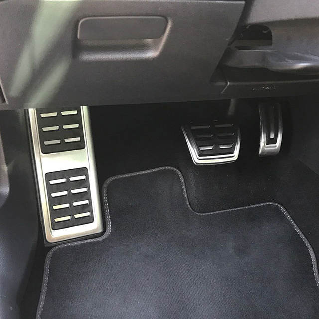 Suitable for Volkswagen Golf 7/8, Magotan, Tiguan L, Audi A3, Stainless Steel Anti-Slip Modified Accelerator and Brake Pedals detail 6
