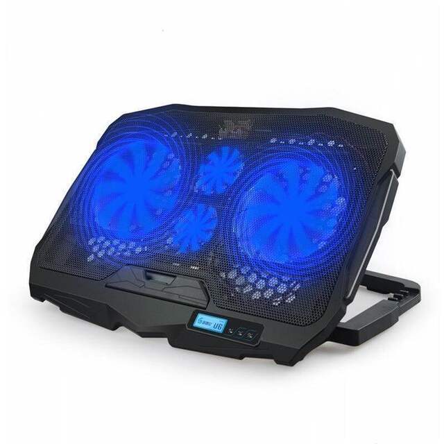 Laptop Radiator Lifting Bracket Folding Luminous Desktop Adjustable Computer Cooling Base Wholesale detail 5
