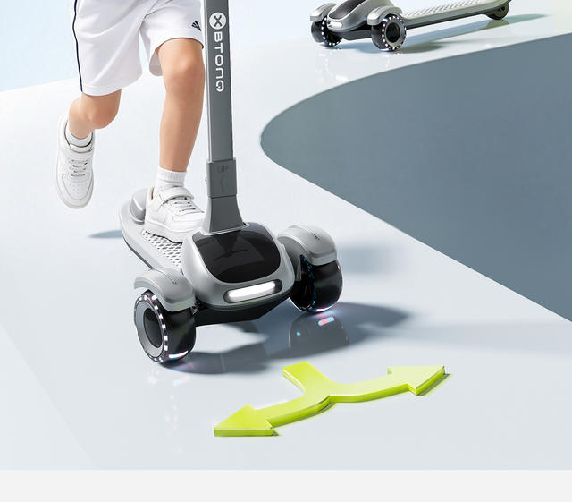 Free Shipping Children's Scooter for Ages 3 to 6 to 12, Suitable for Boys and Girls, with Dual Brakes, Foldable Sliding Scooter detail 10