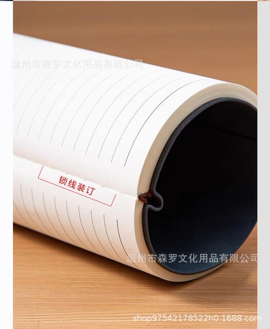 A5 Notebook Customized Meeting Minutes Simple Business Office Thickeneded Notepad Book Customizable with Logo Printable detail 11