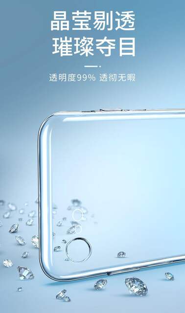 Suitable for Apple 6 7 8 Anti-Fall Shell 6Splus/7P/8P Lens Full Edge Protective Cover Se2/3 Transparent Soft Shell detail 4