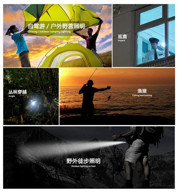 Bicycle Headlight USB Charging Night Cycling Light Warning Light Super Bright Light Outdoor Cycling Set Mountain Bike Front and Rear Lights detail 8