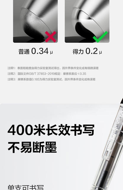 Deli 24 Color Color Press Gel Pen Pen Multi-color Marking Pen Students Take Notes Hand Account Marking Pen detail 5