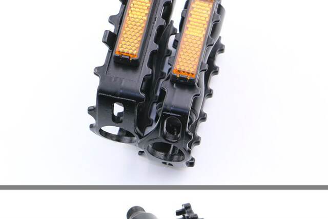 Mountain bike pedal aluminum alloy pedal non-slip pedal bicycle color pedal wholesale accessories detail 7