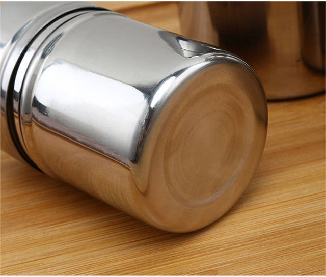 Factory direct stainless steel seasoning jar toothpick container seasoning box pepper jar barbecue jar pepper jar detail 6