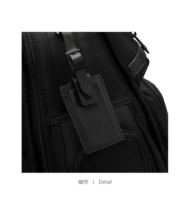 Ballistic Nylon Backpack Men's 2603578AIpha Business Travel Casual Large Capacity Waterproof Computer Backpack detail 9