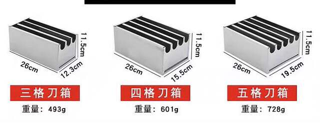 Knife holder kitchen with lid knife box stainless steel kitchen storage rack with lid knife box hotel large knife holder kitchen knife box commercial detail 7