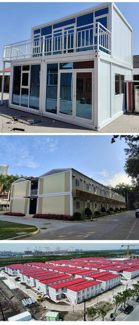 Container Houses, Prefabricated Integrated Houses, Portable Houses, Outdoor Construction Site Temporary Housing, Movable Houses, Quick Assembly detail 8