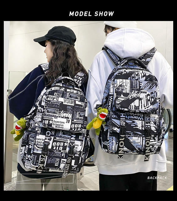Backpack Men's Large Capacity Waterproof Computer Backpack Outdoor Camouflage Sports Leisure Travel Bag College Student Schoolbag detail 4