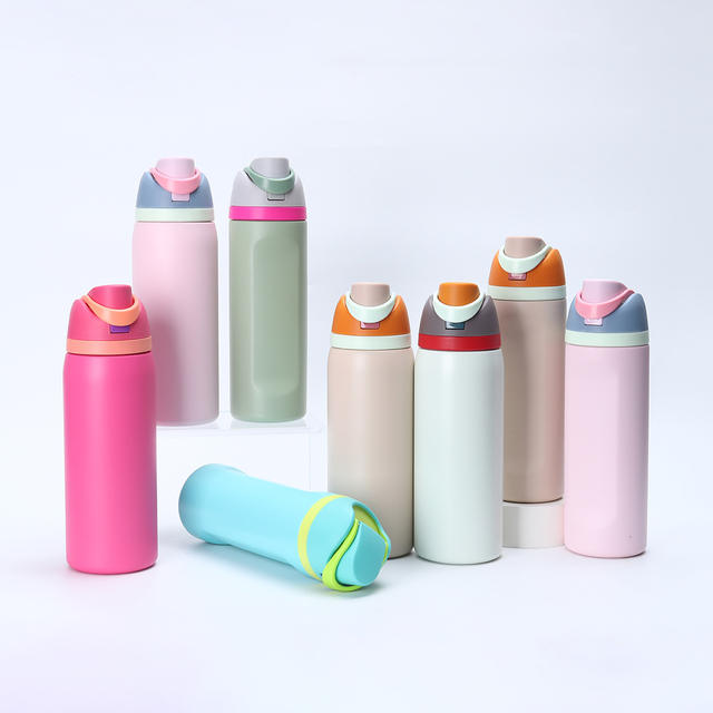 Cross-Border 304 Stainless Steel Insulated Cup, Unisex Double-Drink Fruit Cup, Outdoor Portable Sports Water Bottle in Stock detail 2