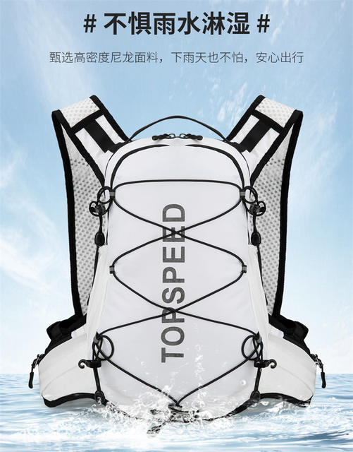 Warnerheim Cycling Bag Amazon's New Outdoor Running Sports Backpack Lightweight Weight-Reducing Hiking Backpack 18L detail 5