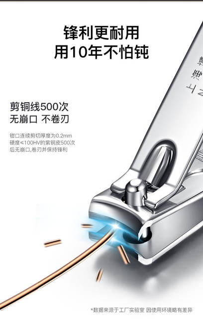 Boyou Large, Medium, Small Single Nail Clippers Flat Nail Scissors Diagonal Nail Clippers Adult Home Use Manicure Tools detail 10