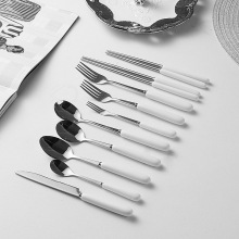 Spoons, Knives, Forks, Stainless Steel Cutlery, Steak Knives, Dining Knives, Spoons, Fruit Forks, Cake Spatulas, Factory Direct Sales, Western-Style Desserts detail 12