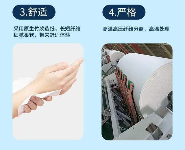 One Pack of 20 Rolls of Toilet Paper, Wood Pulp Coreless Roll Paper, Portable Small Roll, Affordable Hand Towel, Thickeneded Toilet Paper detail 9