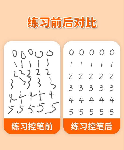Daily Practice Workbook for Transitioning from Kindergarten to Elementary: Number Writing, Pinyin Dot Matrix, Pen Control Training for Children Aged 3-8 detail 4