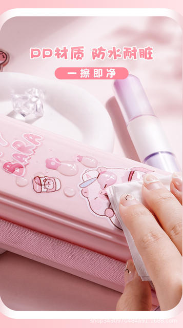 Cartoon Pencil Case for Men and Women Pencil Bag First Grade Large Capacity Pencil Case detail 6