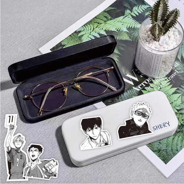 Volleyball Juvenile Sticker Day to Xiangyang Shadow Mountain Feixiong Around Black and White Day Dummy Decoration Journal Mobile Phone Hand Account Sticker detail 11