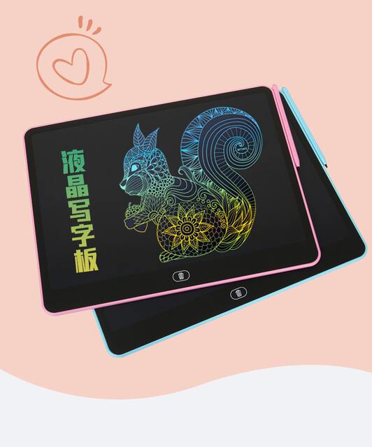 11/13/16 inch LCD writing board children's graffiti board drawing board blackboard large screen LCD LCD writing board detail 4