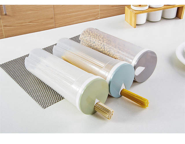 Noodles Storage Box Coarse Cereal Noodles Storage Tank Food Grade Sealed Tank Storage Tank Kitchen Spaghetti Box detail 5