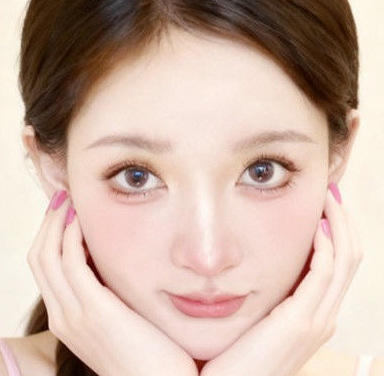 Glue-Free 8mm Ultra-Short Fluffy Fan-Shaped False Eyelashes for Daily Use Without Makeup, Short Style with a Fluffy Feel for a Natural Look, Segmented detail 5