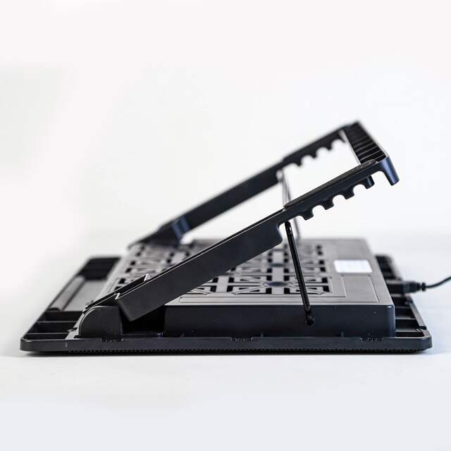 Laptop Radiator Lifting Bracket Folding Luminous Desktop Adjustable Computer Cooling Base Wholesale detail 12