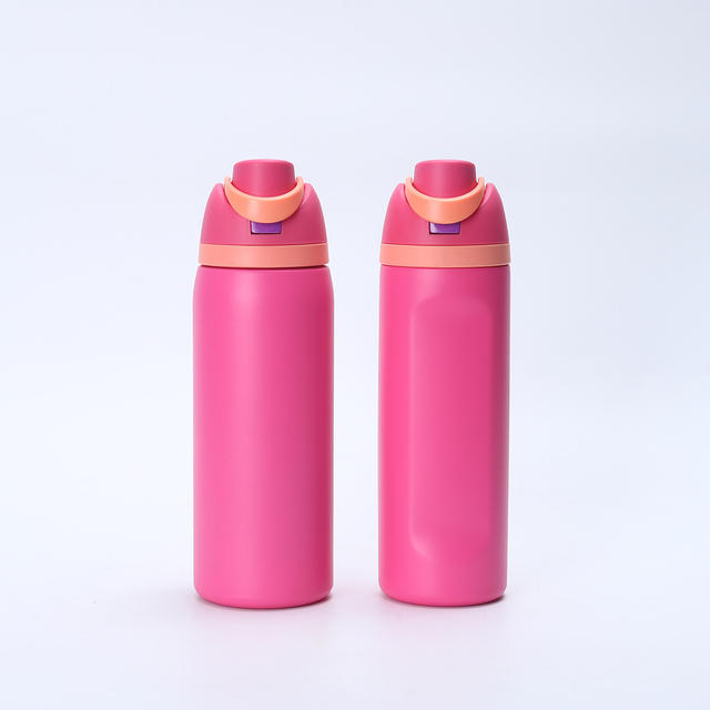 Cross-Border 304 Stainless Steel Insulated Cup, Unisex Double-Drink Fruit Cup, Outdoor Portable Sports Water Bottle in Stock detail 5