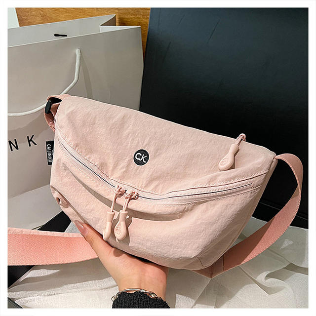 New Bag Women's Large-Capacity Tote Bag Student Class Shoulder Bag Work Crossbody Bag Niche Nylon Cloth Women's Bag detail 3