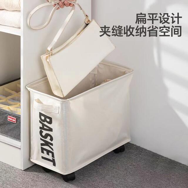 Cross-border Yoga Mat Storage Artifact Household Dust-proof Storage Basket with Wheels Sports Equipment Storage Tube Organizer Storage Bag